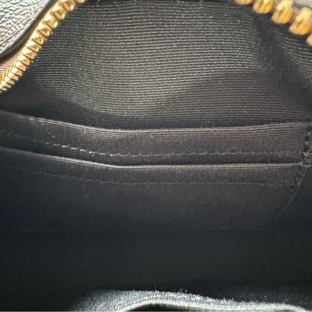 COACH Outlet Jamie Camera Bag In Signature Canvas Brown/Black Missing Hang Tag - Picture 12 of 16